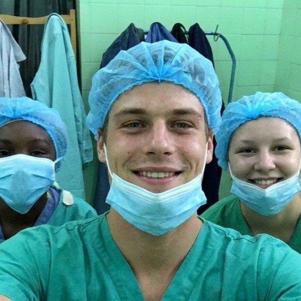 Elias Andersen, medical student from Norway