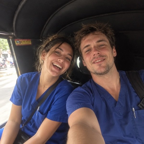 Jonas Holm, medical student from Denmark